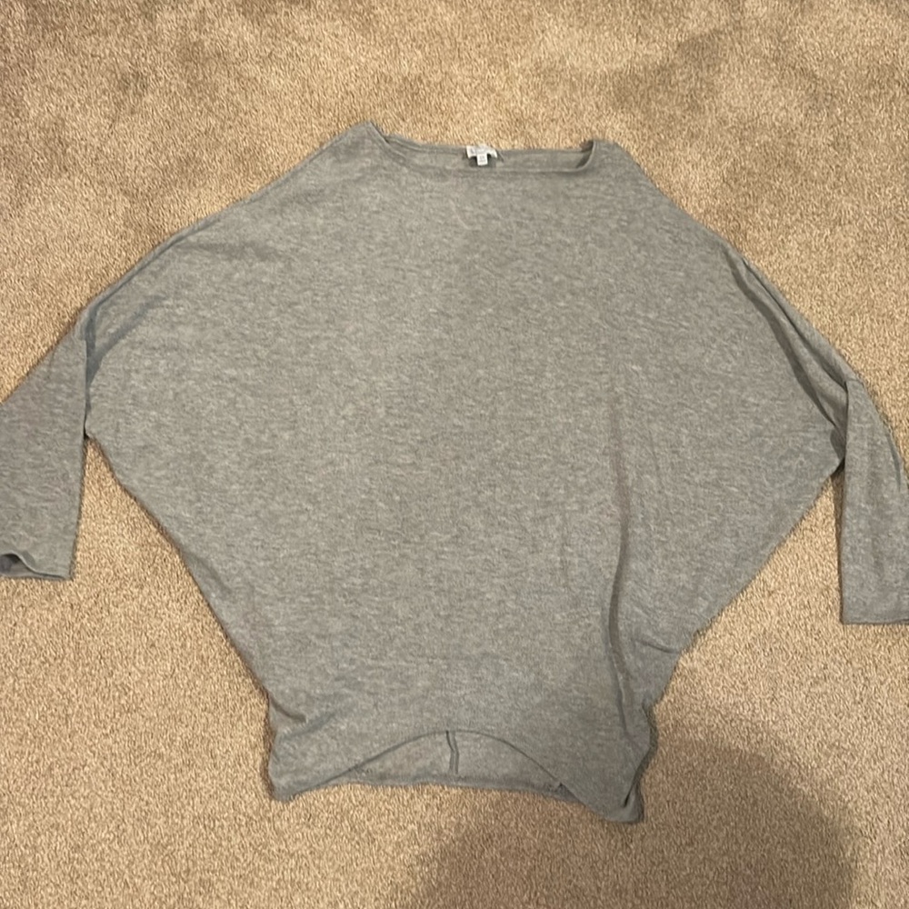 Batwing sleeve sweater